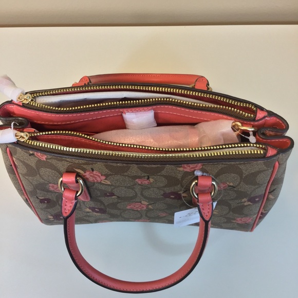 NWT💚Spectacular Peach Coach Bag w/Crossbody💚 - Picture 4 of 5